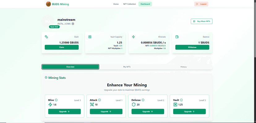 BudsMining